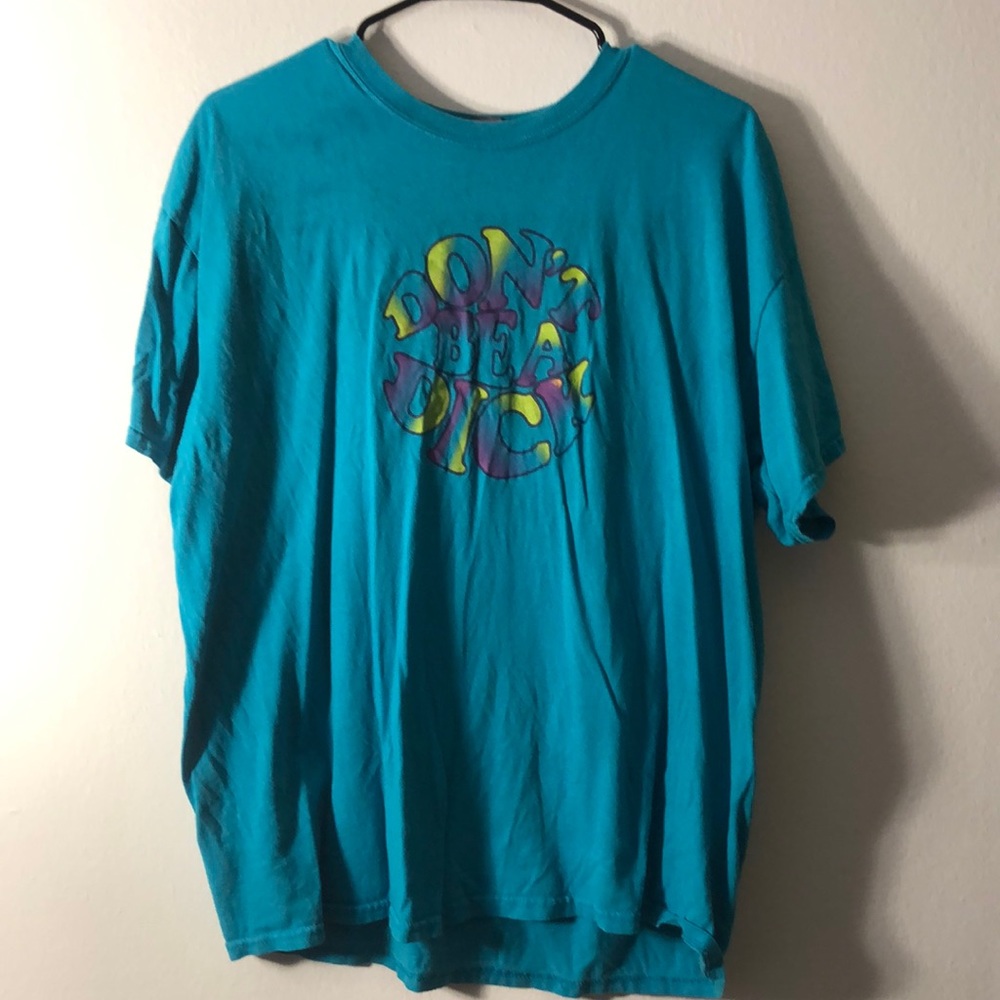 🟢 don’t be a dick tee shirt